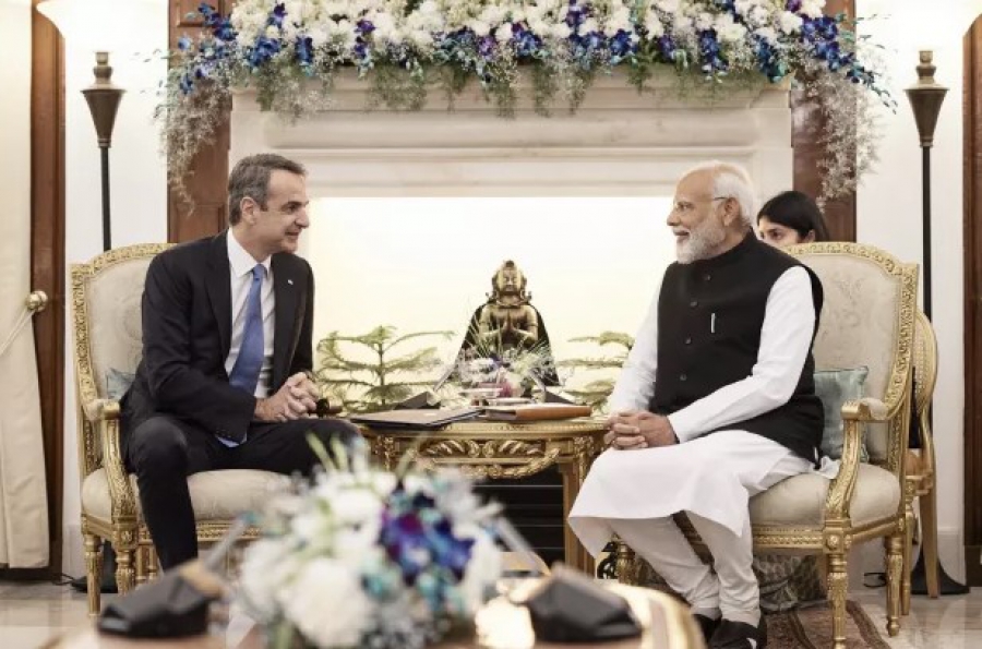 Μητσοτάκης από Νέο Δελχί: Η Ελλάδα είναι η πύλη της Ινδίας στην ΕΕ - Ενισχύουμε τις διμερείς μας σχέσεις