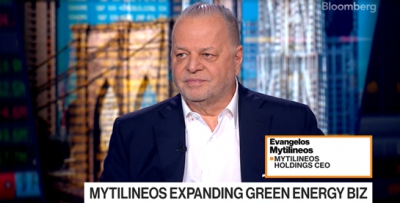 Μυτιληναίος στο Bloomberg: Παράδειγμα οι ΗΠΑ για τα κίνητρα στις πράσινες επενδύσεις - Έρχεται μεγάλη συμφωνία στις ΑΠΕ