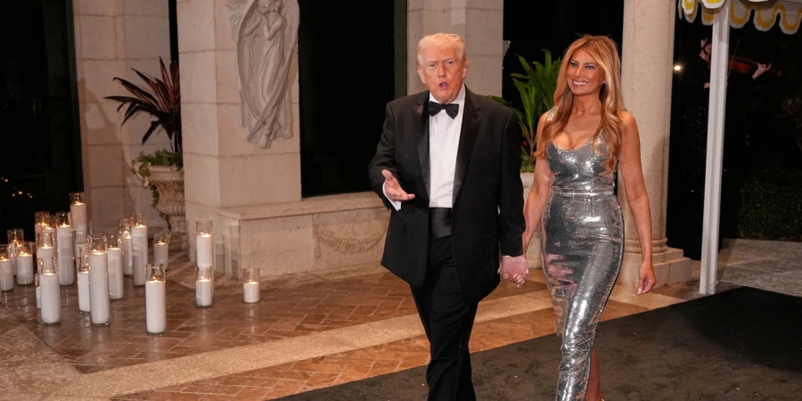 Στο Mar a Lago γιόρτασαν την Πρωτοχρονιά Trump και Melania - Τι δήλωσε ο πλανητάρχης