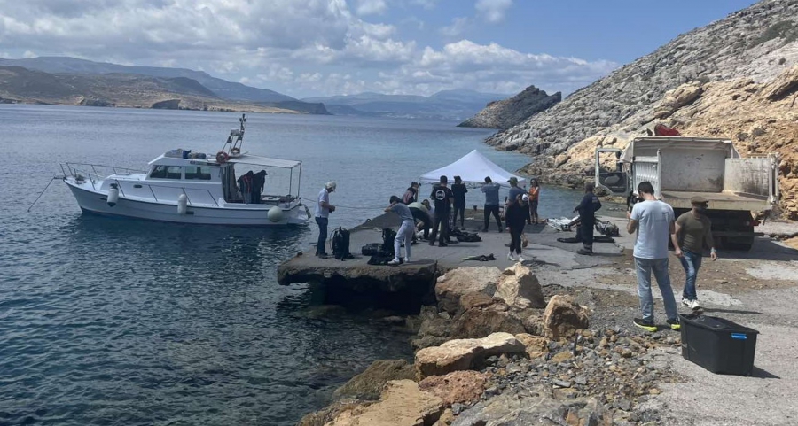 Πρότυπες δράσεις αποκατάστασης των λιβαδιών Ποσειδωνίας στον Όρμο Ατζικιάρι Λασιθίου (Φωτογραφίες)