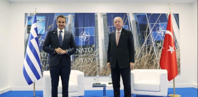 Σύνοδος ΝΑΤΟ: Στο ίδιο τραπέζι Μητσοτάκης - Erdogan