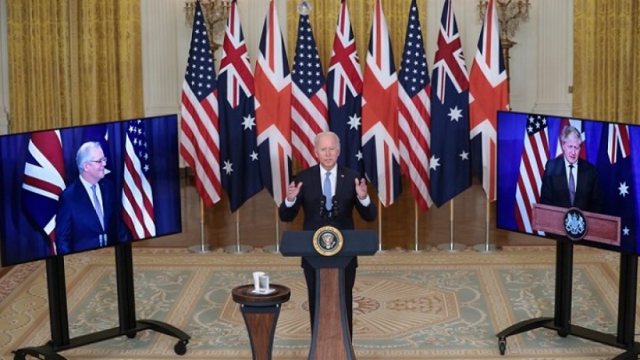 Νέα στρατηγική συμμαχία ΗΠΑ-Αυστραλίας και Ηνωμένου Βασιλείου απέναντι στην Κίνα