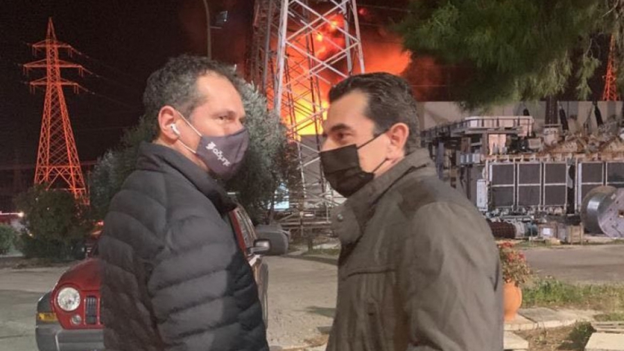 Διακοπές ρεύματος λόγω πυρκαγιάς στο ΚΥΤ Κουμουνδούρου του ΑΔΜΗΕ - (συνεχές update)