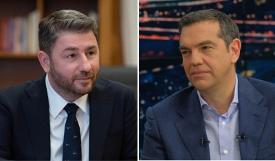 Ο Τσίπρας κατά μέτωπο στον Ανδρουλάκη - Time for a laugh!