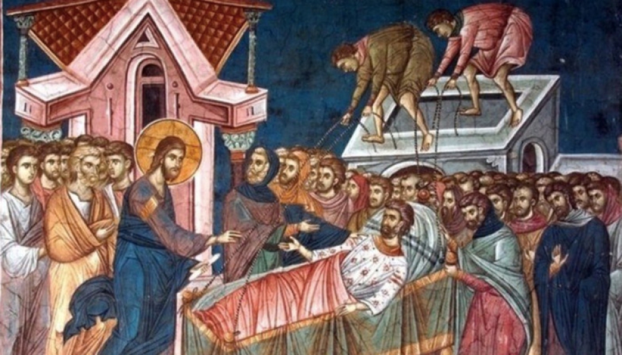 Κυριακή Β΄ Νηστειών 16.03.2025 - Γρηγορίου του Παλαμά -  ἆρον τὸν κράβαττόν σου καὶ περιπάτει