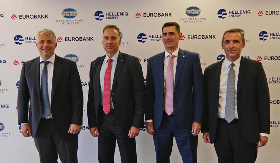 HELLENiQ ΕNERGY: Συμφωνία – ορόσημο 766 εκατ. ευρώ με Εθνική και Eurobank για επενδύσεις σε έργα ΑΠΕ