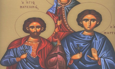 Δευτέρα 25 Οκτωβρίου: Αγιοι Μαρκιανός και Μαρτύριος - Παρακλητικός Αγίου Δημητρίου