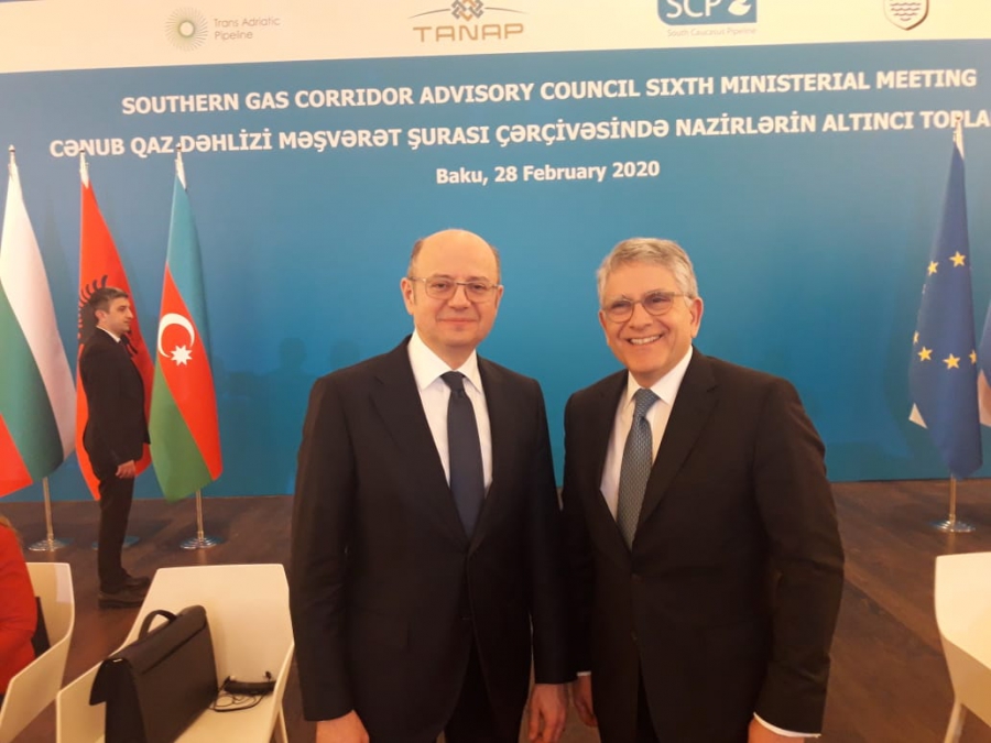 Στην υπουργική σύνοδο του Νοτίου Διαδρόμου Φυσικού Αερίου στο Μπακού ο Γ. Θωμάς