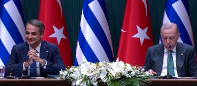 Μητσοτάκης: Να αρθεί κάθε απειλή στις σχέσεις μεταξύ Ελλάδας και Τουρκίας - Hürriyet:  Με καλή θέληση δεν υπάρχει άλυτο πρόβλημα - Οι κοινές δηλώσεις