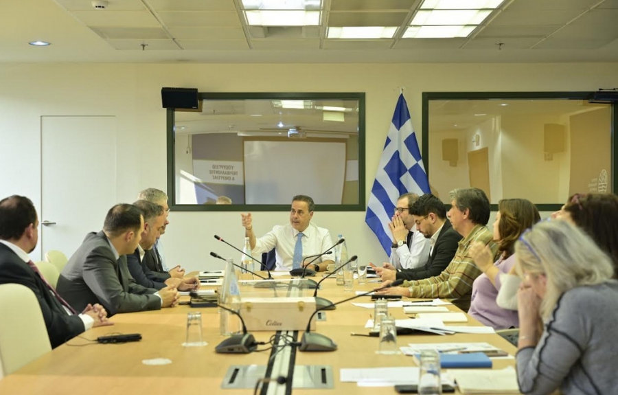 Παπασταύρου: «Επιβεβαιώσαμε ότι στη χώρα μας υπάρχει επάρκεια εφοδιασμού - Η ενεργειακή ασφάλεια συνιστά εθνική ασφάλεια»