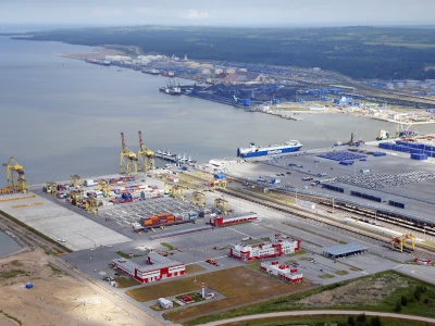 Bαλτική: Το κομβικό ρωσικό λιμάνι Ust Luga ξανά σε λειτουργία