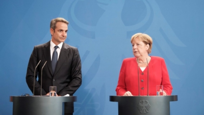 Η κατάσταση στα ελληνοτουρκικά στην συνάντηση Μητσοτάκη - Merkel στο Βερολίνο