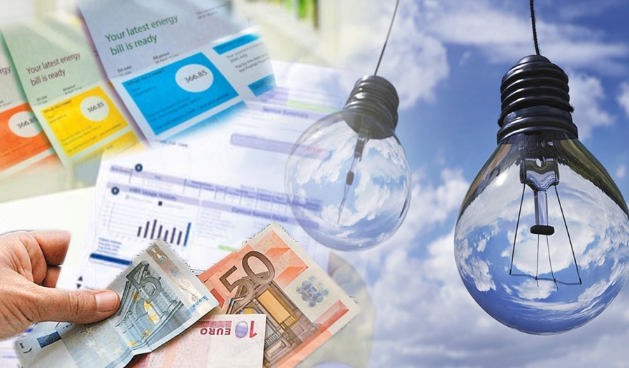 Στο 1,5 λεπτό/kWh η επιδότηση των λογαριασμών - Στα 135,24 ευρώ/MWh η χονδρική τον Ιανουάριο