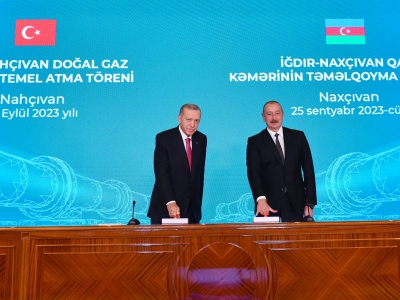 «Τρέχει» η κατασκευή αγωγού φυσικού αερίου στο Ναχτσιβάν - Ο στόχος της Τουρκίας