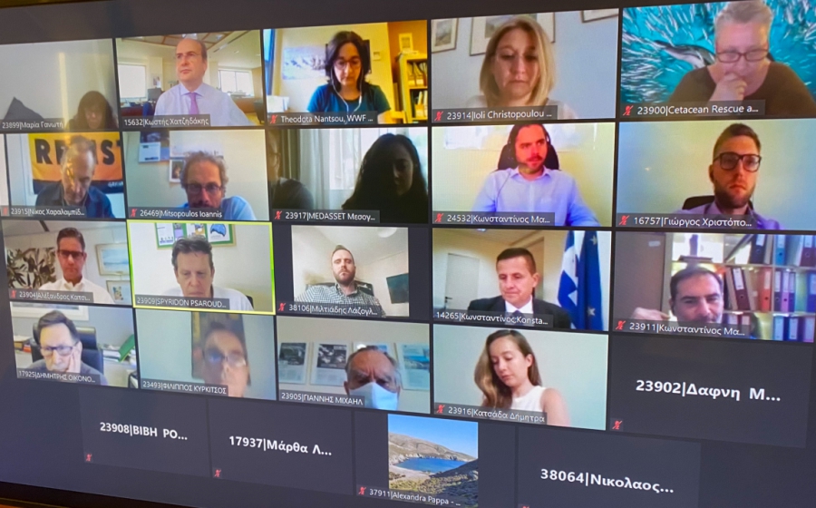 Συζήτηση Κωστή Χατζηδάκη με τις περιβαλλοντικές οργανώσεις