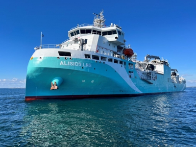 Enagás και Axpo καθέλκυσαν πλοίο ανεφοδιασμού LNG στη ΝΔ Ισπανία