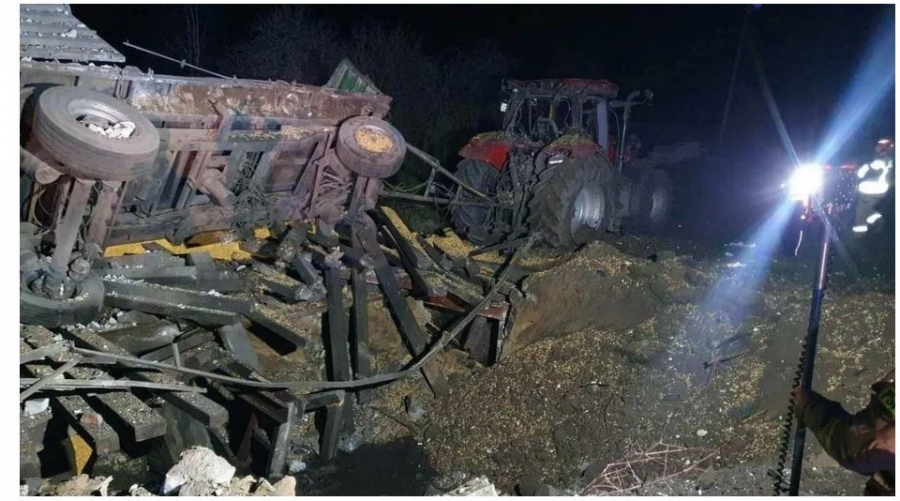 Δύο «αδέσποτοι» ρωσικοί πύραυλοι χτύπησαν μεθοριακό χωριό στην Πολωνία