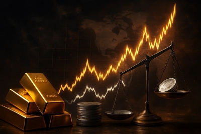 Χρυσός: Οδεύει προς ετήσια άνοδο 60% - Υπεραπόδοση για ασήμι και πλατίνα