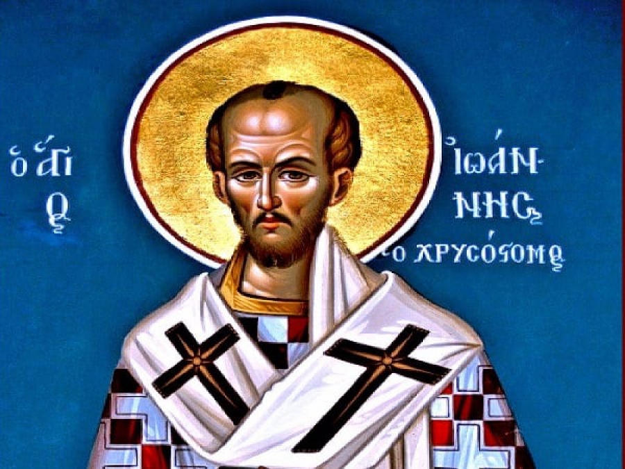 Δευτέρα 13 Νοεμβριου: Άγιος Ιωάννης ο Χρυσόστομος