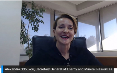 Σδούκου: Μην χάσουμε το μομέντουμ για επενδύσεις  στα υπεράκτια αιολικά