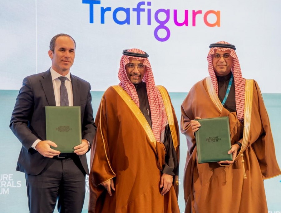 Trafigura και Saudi EXIM Bank υπέγραψαν το πρώτο συμβόλαιο κρίσιμων μετάλλων ύψους 800 εκατ. Δολ.   