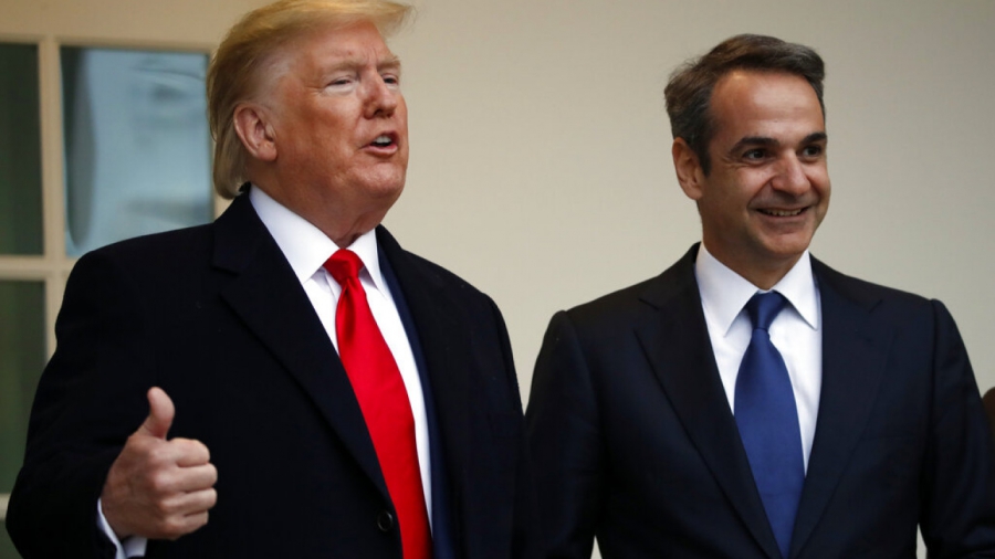 Trump για Μητσοτάκη: Συμφωνώ μαζί του για την προοπτική επωφελούς λύσης για τους δασμούς