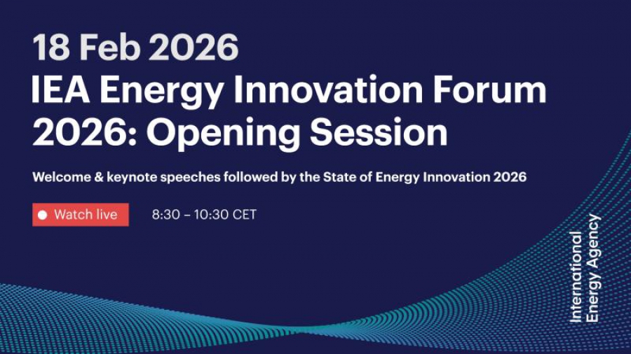 Η ενεργειακή καινοτομία στο επίκεντρο του IEA Innovation Forum 2026 - LIVE οι εργασίες από το WEN