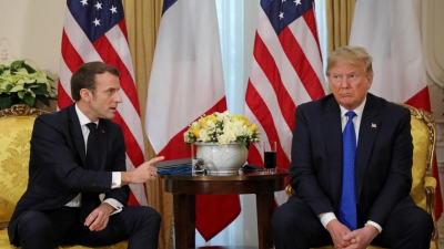 SMS Macron σε Trump: Mήνυμα για συνάντηση εφ' όλης της ύλης