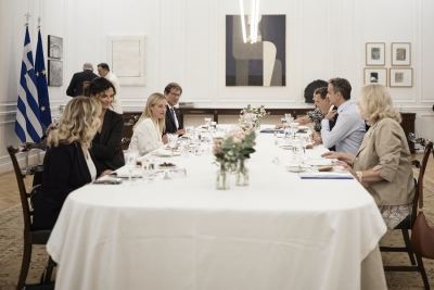 Οι διασυνδέσεις Ελλάδας και Ιταλίας στο επίκεντρο του δείπνου Μητσοτάκη - Μελόνι