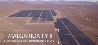 Acciona: Προσθήκη 238 MW μέσω φωτοβολταϊκού πάρκου στην Χιλή - Βίντεο