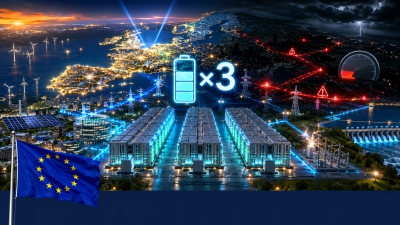 ΕΕ: Iστορικό σχέδιο για τριπλασιασμό της αποθήκευσης ενέργειας μπροστά στο φάσμα του black out