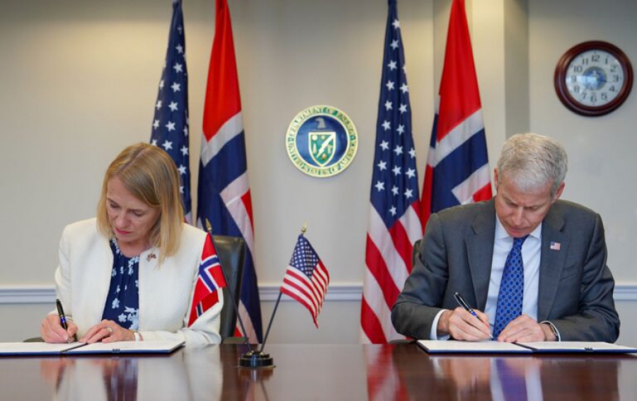 ΗΠΑ και Νορβηγία ανανέωσαν το σύμφωνο έρευνας για υδροηλεκτρικά και θαλάσσια ενέργεια