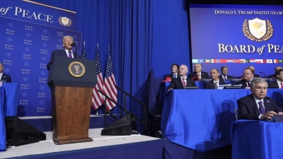 LIVE από το WEN η παρθενική ομιλία Trump στο Συμβούλιο της Ειρήνης - «Δεν γίνεται να υπάρξει ειρήνη στη Μέση Ανατολή με πυρηνικά όπλα»