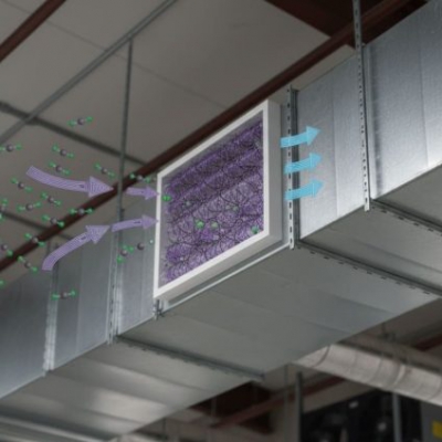 Φίλτρο αέρα από νανοΐνες μετατρέπει τους αεραγωγούς σε συστήματα δέσμευσης άνθρακα (Interesting Engineering)