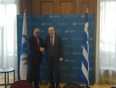 ΥΠΕΝ: Θετικός ο ΟΟΣΑ για την πράσινη ατζέντα της Κυβέρνησης - Συνάντηση Χατζηδάκη - Gurria