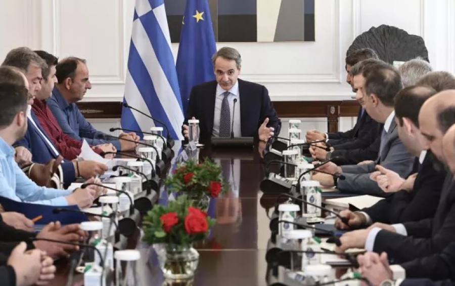 Μητσοτάκης σε αγρότες: Είμαστε εδώ για να βρούμε λύσεις