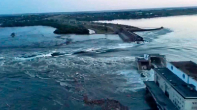 Bloomberg: Το υδροηλεκτρικό φράγμα της Kakhovka και η σημασία για τα πυρηνικά της Zaporizhia