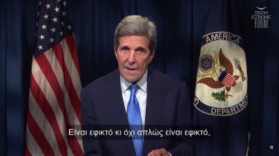 Kerry: Η αντιμετώπιση της κλιματικής αλλαγής είναι πρόκληση και ευκαιρία