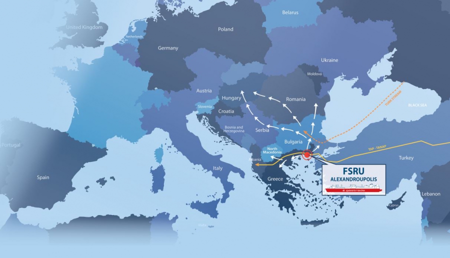 Gastrade και Bulgartransgaz υπέγραψαν για την συμμετοχή του 20% στο FSRU