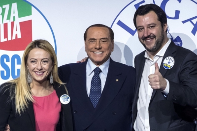Meloni, Salvini,Berluconi: Έτσι θα κυβερνήσουμε την Ιταλία