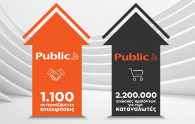 To Public.gr έφτασε τις 1.100 συνεργαζόμενες επιχειρήσεις
