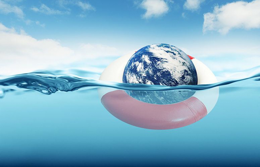 Η στάθμη της θάλασσας ανεβαίνει επικίνδυνα  γρήγορα, λόγω της υπερθέρμανσης (insideclimatenews.org)