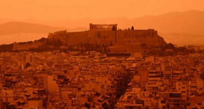 Η αφρικανική σκόνη κάλυψε την Ελλάδα