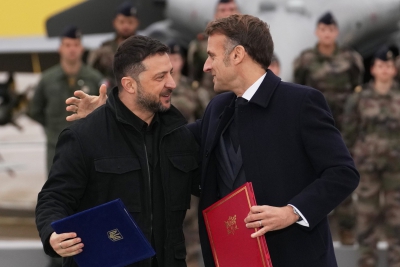 Macron και Zelensky συναντιούνται στο Παρίσι για την αναθέρμανση του Ουκρανικού