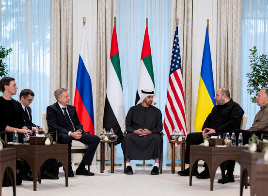 Επαναλαμβάνονται  την 1η Φεβρουαρίου στο Άμπου Ντάμπι  οι τριμερείς συνομιλίες ΗΠΑ-Ουκρανίας-Ρωσίας