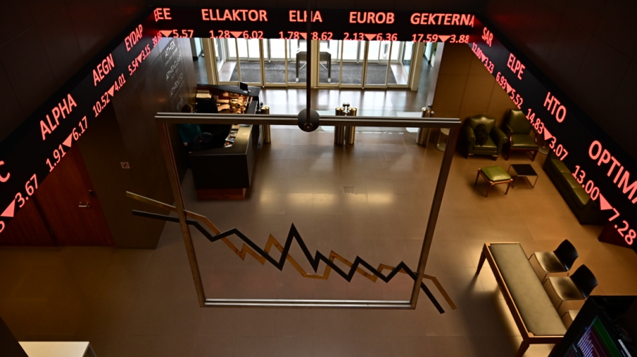 ΧΑ: Πτώση 0,22% στις 1.701 μονάδες - Metlen 43,16e (+0,09%), ΔΕΗ 13,54e (-0,07%), ΜΟΗ 21,48e (+0,56%)