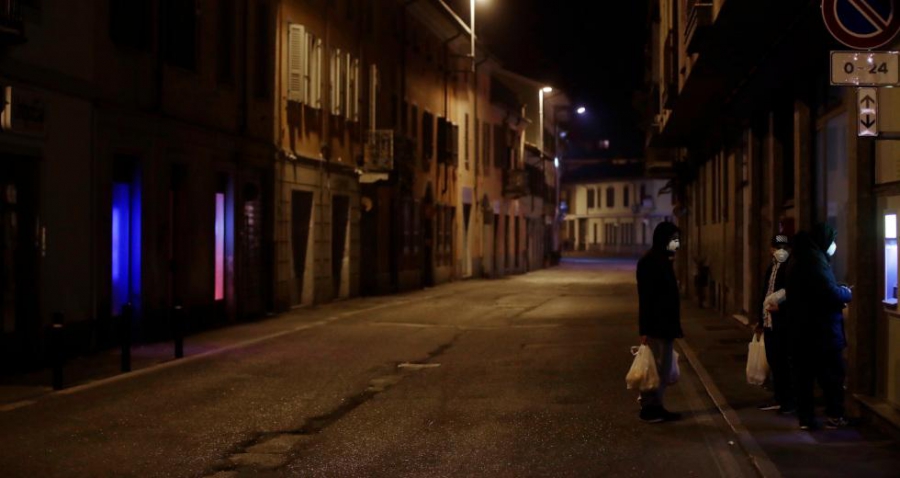 Μειώθηκε 25% η κατανάλωση ενέργειας στη βόρεια Ιταλία λόγω της επιδημίας του κορωνοϊού