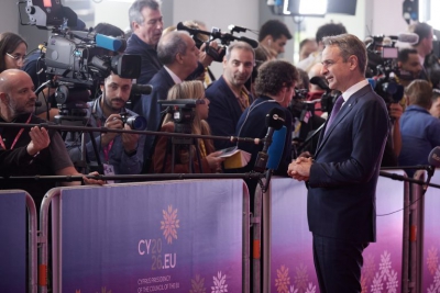 Μητσοτάκης από Λευκωσία: Η Ευρώπη μπορεί να υπερασπίζεται τα κράτη της χωρίς εμπλοκή τρίτων