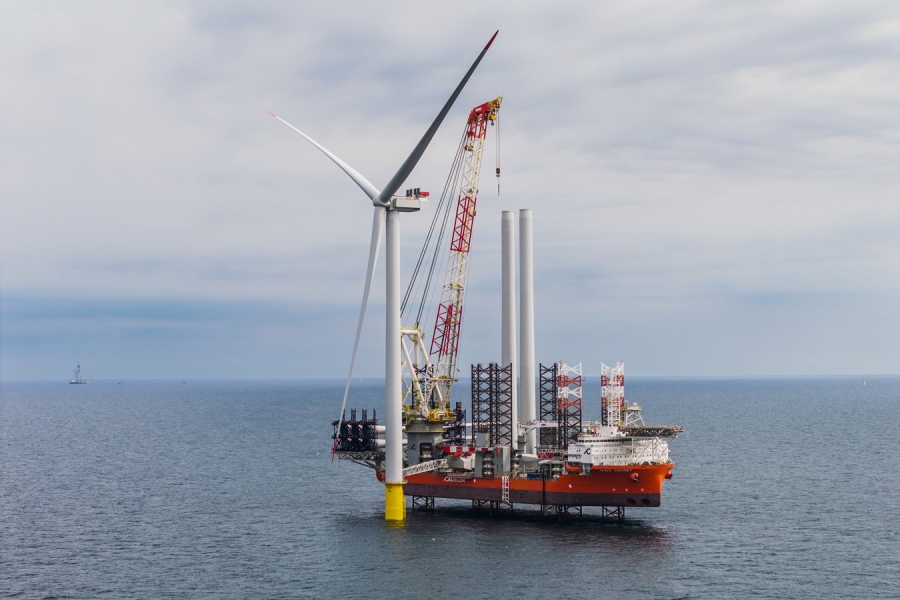 Τοποθετήθηκαν οι πρώτες άτρακτοι Vestas στο υπεράκτιο Baltic Power στην Πολωνία