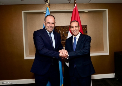 Γεραπετρίτης – Abdelatty: Στο επίκεντρο η στρατηγική σχέση Ελλάδας–Αιγύπτου και οι περιφερειακές εξελίξεις